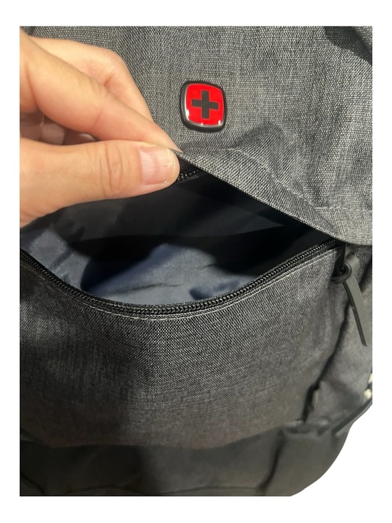 WENGER / SWISSGEAR Grey Backpack - NWT main image 4